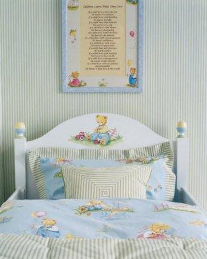 JANE CHURCHILL NURSERY STRIPE FABRIC